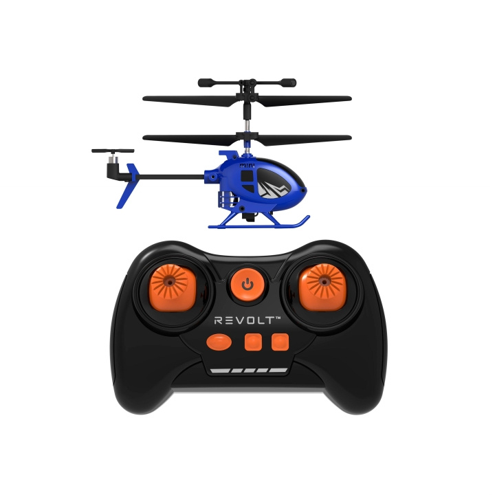Syma REVOLT S100 minihelikopter blå (51402) i gruppen LEGETØJ, BØRN & BABY / Radiostyrede / Andet hos TP E-commerce Nordic AB (D29678)