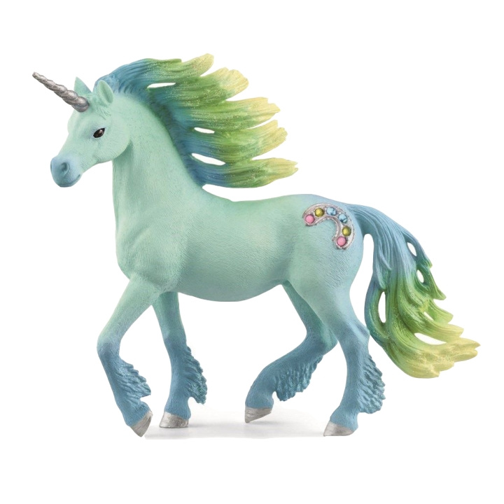 Schleich Bayala - Marshmallow enhjørning hingst (70722) i gruppen LEGETØJ, BØRN & BABY / Legetøj / Figurer, miniaturer og tilbehør hos TP E-commerce Nordic AB (D29701)