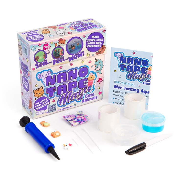Nano Tape Magic Klassiske søde dyr (480-1001) i gruppen LEGETØJ, BØRN & BABY / Legetøj / Hobbyartikler hos TP E-commerce Nordic AB (D29703)