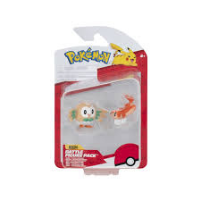 Pokémon Battle Feature-figur - Tatsugiri & Rowlet (PKW4052) i gruppen LEGETØJ, BØRN & BABY / Legetøj / Figurer, miniaturer og tilbehør hos TP E-commerce Nordic AB (D29710)