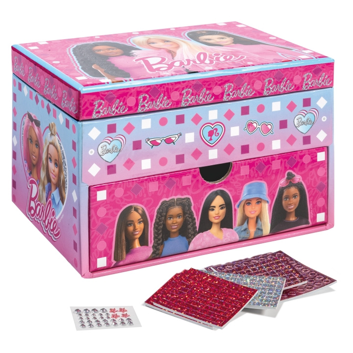 Totum Barbie-mosaikæske (TT501201) i gruppen LEGETØJ, BØRN & BABY / Legetøj / Hobbyartikler hos TP E-commerce Nordic AB (D29714)