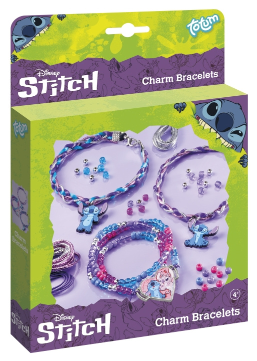 Totum Disney Stitch Charm-armbånd (TT700079) i gruppen LEGETØJ, BØRN & BABY / Legetøj / Hobbyartikler hos TP E-commerce Nordic AB (D29716)
