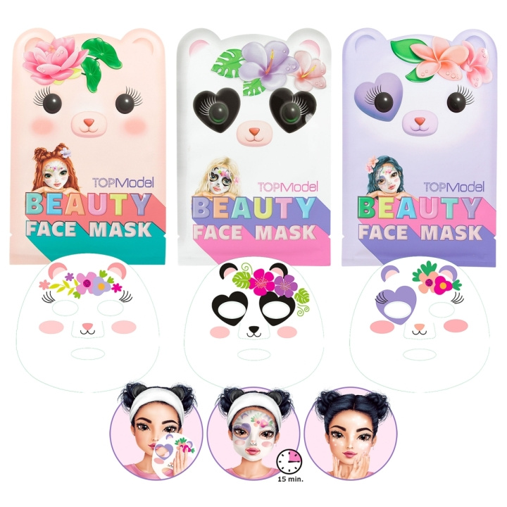 TOPModel (Bundle) TOPModel - Ansigtsmaske Animal BEAUTY and ME ( 0412824 ) i gruppen LEGETØJ, BØRN & BABY / Legetøj / Hobbyartikler hos TP E-commerce Nordic AB (D29718)
