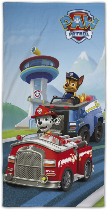 Paw Patrol håndklæde 70x140 cm i gruppen HJEM, HUS & HAVE / Interiør / Håndklæder hos TP E-commerce Nordic AB (D29730)