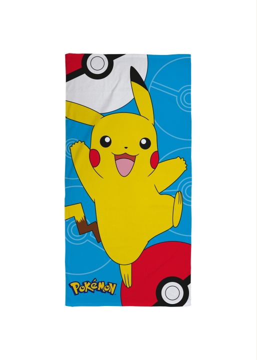 Pokémon håndklæde 70x140 cm i gruppen HJEM, HUS & HAVE / Badværelse / Håndklæder hos TP E-commerce Nordic AB (D29731)