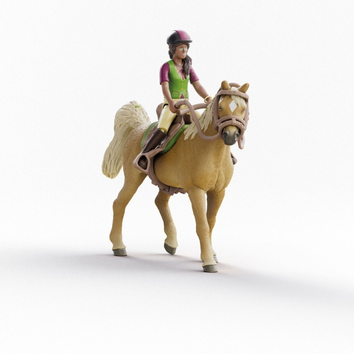 Schleich Hesteklubben Sarah & mysteriet - (42714) i gruppen LEGETØJ, BØRN & BABY / Legetøj / Figurer, miniaturer og tilbehør hos TP E-commerce Nordic AB (D29744)