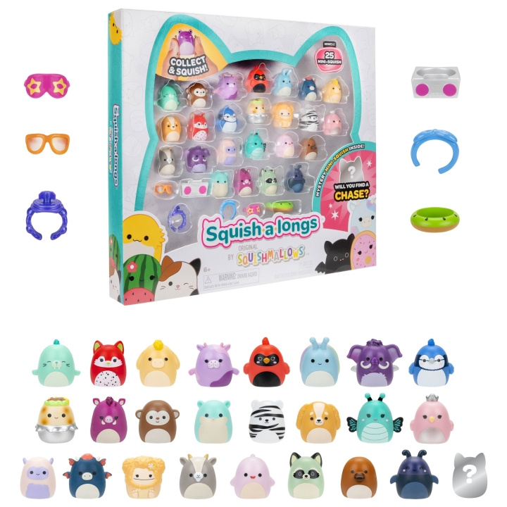 Squishalongs 2,5 cm 25 pakke S2 (SKU: 2510134) i gruppen LEGETØJ, BØRN & BABY / Legetøj / Figurer, miniaturer og tilbehør hos TP E-commerce Nordic AB (D29754)