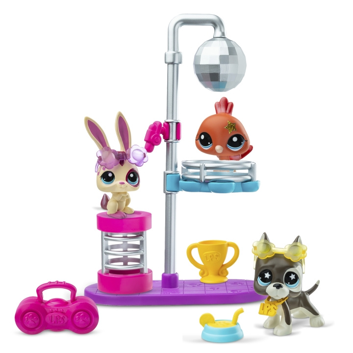 Littlest Pet Shop Disco Nights Legepakke - (00637) i gruppen LEGETØJ, BØRN & BABY / Legetøj / Legesæt hos TP E-commerce Nordic AB (D29764)