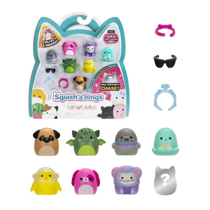 Squishalongs 2.5 cm 8-pak S2 - Stil 1 i gruppen LEGETØJ, BØRN & BABY / Legetøj / Figurer, miniaturer og tilbehør hos TP E-commerce Nordic AB (D29771)