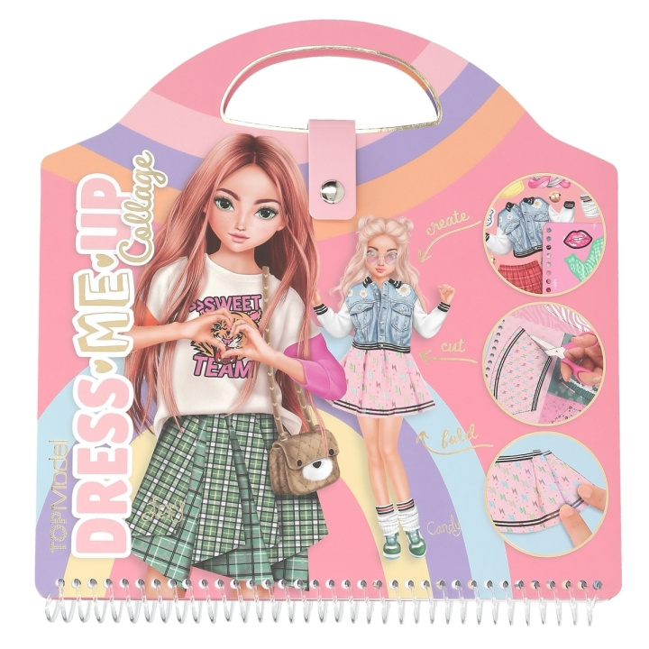 TOPModel Dress Me Up-collagebog - (413574) i gruppen LEGETØJ, BØRN & BABY / Legetøj / Hobbyartikler hos TP E-commerce Nordic AB (D29774)