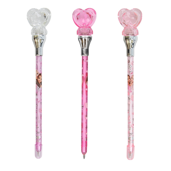 TOPModel Kuglepen med hjertelys MY BFF - Rosé, Pink, Hvid (413388) i gruppen LEGETØJ, BØRN & BABY / Legetøj / Hobbyartikler hos TP E-commerce Nordic AB (D29789)