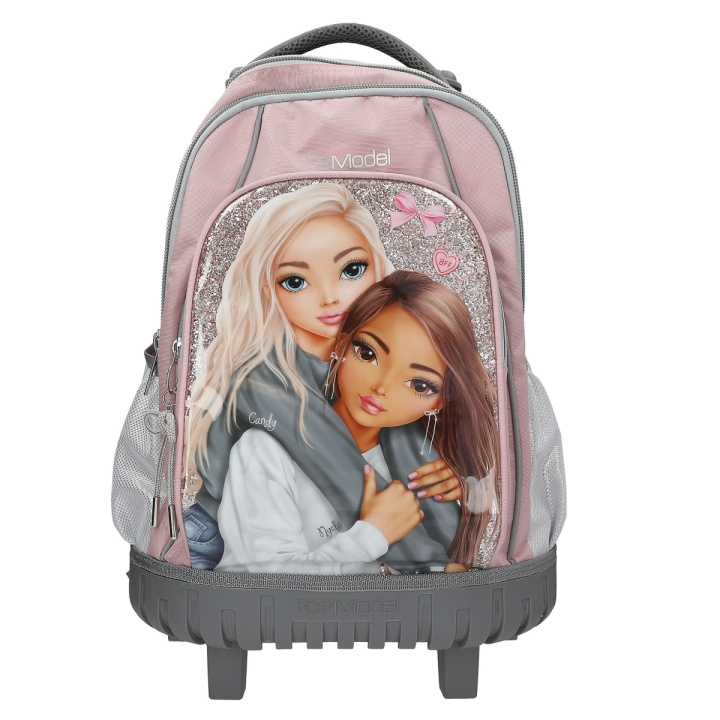 TOPModel Trolley til skolerygsæk MY BFF - pink-grå (413317) i gruppen LEGETØJ, BØRN & BABY / Rejse / Børnetasker / Rygsække hos TP E-commerce Nordic AB (D29809)