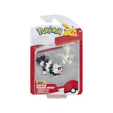 Pokémon Battle Feature-figur - Zigzagoon & Togetic (PKW4050) i gruppen LEGETØJ, BØRN & BABY / Legetøj / Figurer, miniaturer og tilbehør hos TP E-commerce Nordic AB (D29823)