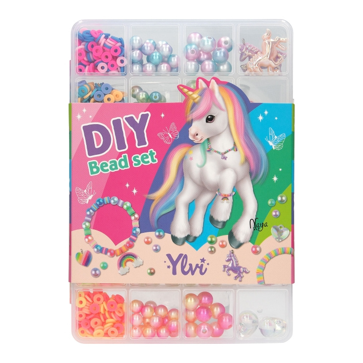 Ylvi Gør-det-selv-sæt med regnbueperler - (0413419) i gruppen LEGETØJ, BØRN & BABY / Legetøj / Hobbyartikler hos TP E-commerce Nordic AB (D29827)