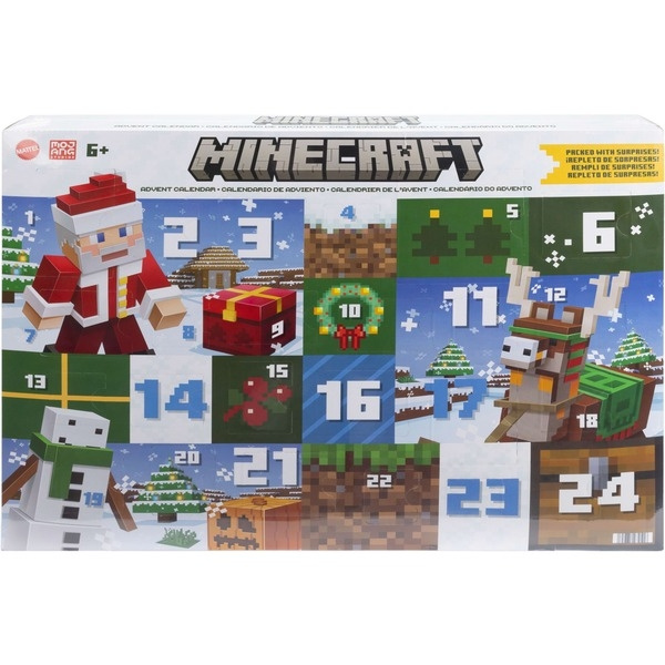 MINECRAFT Advent Calender 2024 (HMX86) i gruppen LEGETØJ, BØRN & BABY / Legetøj / Advent kalendere hos TP E-commerce Nordic AB (D29829)