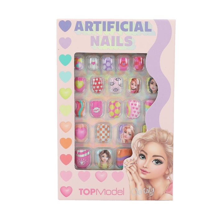 TOPModel Kunstige negle flade - Neon (412819) i gruppen LEGETØJ, BØRN & BABY / Legetøj / Hobbyartikler hos TP E-commerce Nordic AB (D29845)