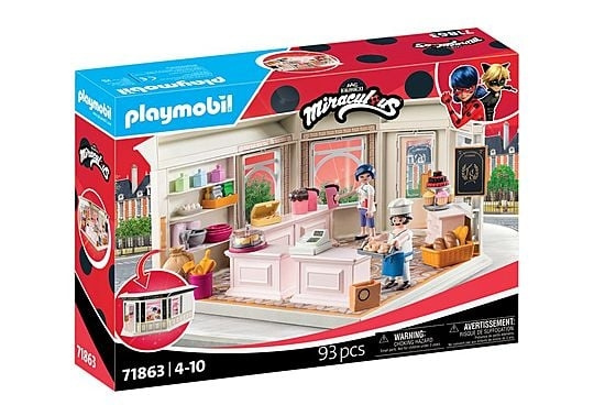 Playmobil Miraculous - Fransk bageri (71863) i gruppen LEGETØJ, BØRN & BABY / Legetøj / Legesæt hos TP E-commerce Nordic AB (D29846)