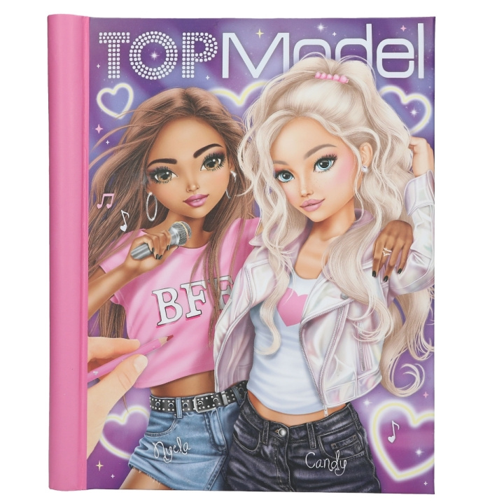 TOPModel Malebog med LED og lyd MY BFF (413722) i gruppen LEGETØJ, BØRN & BABY / Legetøj / Hobbyartikler hos TP E-commerce Nordic AB (D29854)