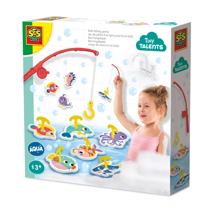 SES Creative Sjovt fiskeri ved badetid - (S13221) i gruppen LEGETØJ, BØRN & BABY / Pleje, sundhed og hygiejne / Bad hos TP E-commerce Nordic AB (D29870)