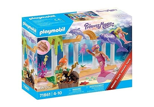 Playmobil Havfrueskat med delfiner (71861) i gruppen LEGETØJ, BØRN & BABY / Legetøj / Figurer, miniaturer og tilbehør hos TP E-commerce Nordic AB (D29879)