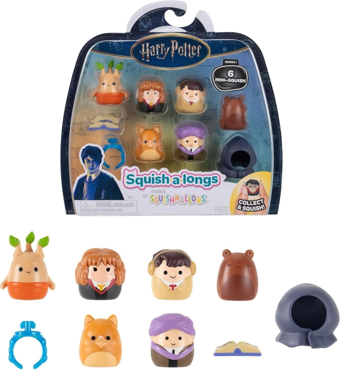 Squishalongs - Harry Potter 6-pak Asst (2520274) i gruppen LEGETØJ, BØRN & BABY / Legetøj / Figurer, miniaturer og tilbehør hos TP E-commerce Nordic AB (D29903)