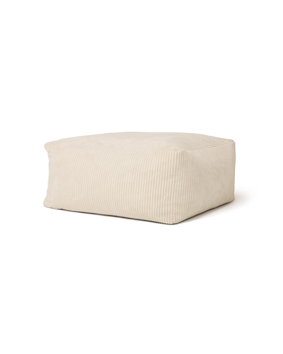 Kids Concept Puf - råhvid - 85x85x34 cm i gruppen LEGETØJ, BØRN & BABY / Børneværelse / Øvrig indretning hos TP E-commerce Nordic AB (D29905)