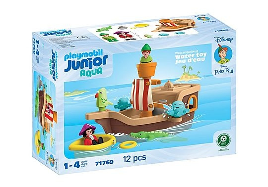 Playmobil Peter Pans plaskende piratskib (71769) i gruppen LEGETØJ, BØRN & BABY / Legetøj / Legesæt hos TP E-commerce Nordic AB (D29907)