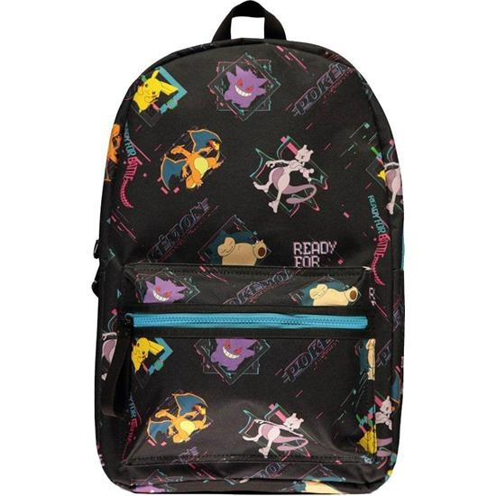 Pokémon AOP-rygsæk (BP100104POK) i gruppen LEGETØJ, BØRN & BABY / Rejse / Børnetasker / Rygsække hos TP E-commerce Nordic AB (D29908)
