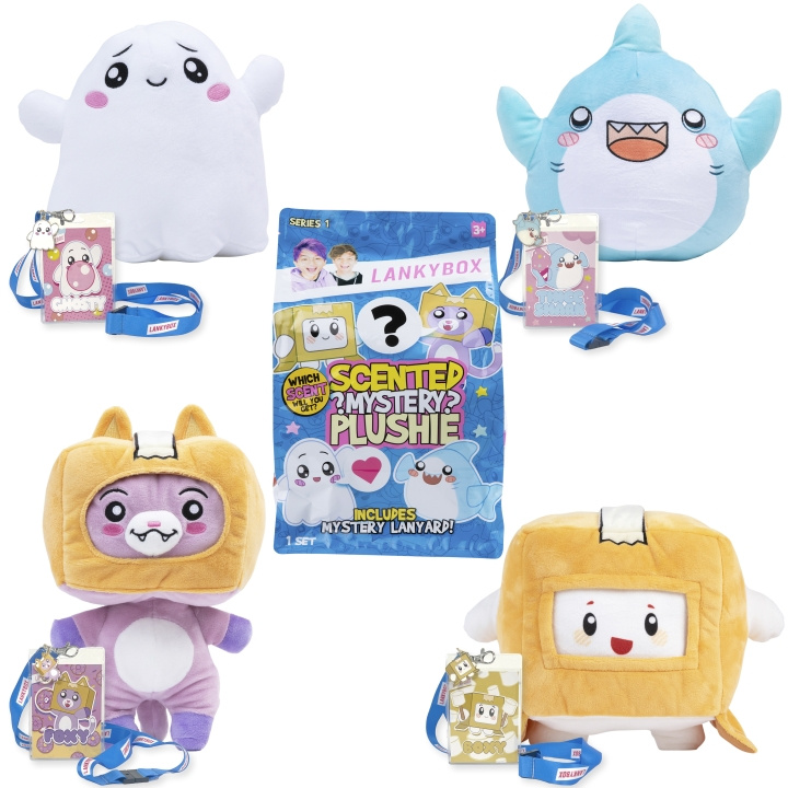 LankyBox Mystery Plush Scented 28 cm (2500A) i gruppen LEGETØJ, BØRN & BABY / Legetøj / Figurer, miniaturer og tilbehør hos TP E-commerce Nordic AB (D29913)