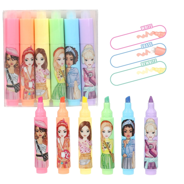 TOPModel Mini highlighter, der kan viskes ud i gruppen LEGETØJ, BØRN & BABY / Legetøj / Hobbyartikler hos TP E-commerce Nordic AB (D29935)