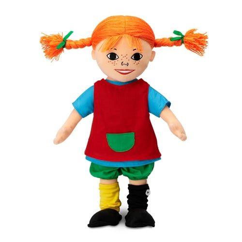 Pippi Långstrump Pippi Longstucking - Pippi-dukke - 40 cm (18086) i gruppen LEGETØJ, BØRN & BABY / Legetøj / Docks og tilbehør hos TP E-commerce Nordic AB (D29948)