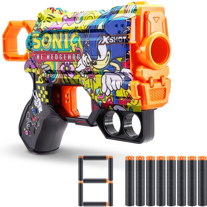 X-Shot Skins Sonic Classic (36660) i gruppen LEGETØJ, BØRN & BABY / Legetøj / Action spil hos TP E-commerce Nordic AB (D29949)