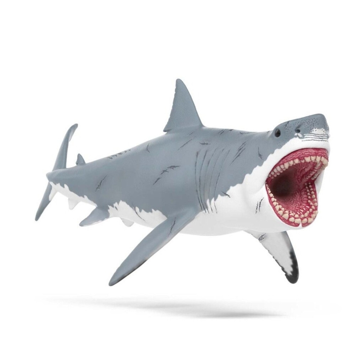 Schleich Megalodon (15055) i gruppen LEGETØJ, BØRN & BABY / Legetøj / Figurer, miniaturer og tilbehør hos TP E-commerce Nordic AB (D29952)