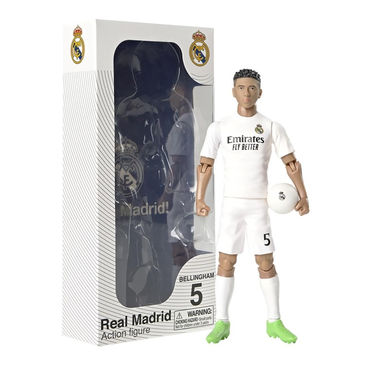 Socker Real Madrid Jude Bellingham 20 cm (83613) i gruppen LEGETØJ, BØRN & BABY / Legetøj / Figurer, miniaturer og tilbehør hos TP E-commerce Nordic AB (D29969)