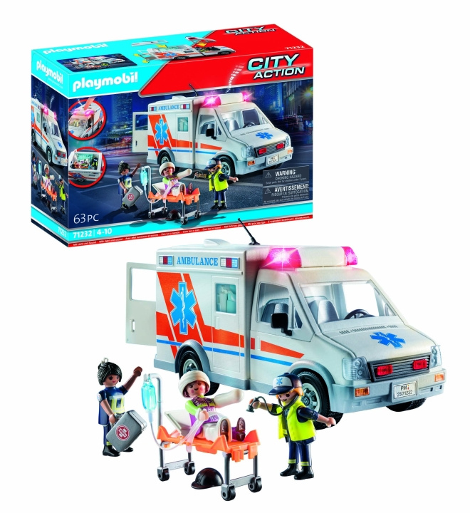 Playmobil Action Heroes: Ambulance (71232) i gruppen LEGETØJ, BØRN & BABY / Legetøj / Legesæt hos TP E-commerce Nordic AB (D29980)