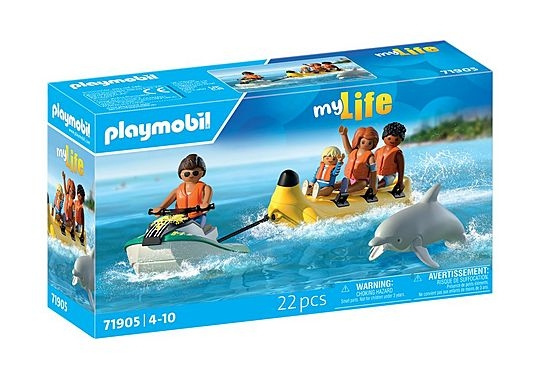 Playmobil Mit liv: Tur med bananbåd (71905) i gruppen LEGETØJ, BØRN & BABY / Legetøj / Figurer, miniaturer og tilbehør hos TP E-commerce Nordic AB (D29988)