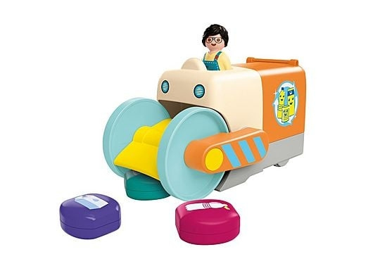 Playmobil Junior: Skub og grib skraldespand (71774) i gruppen LEGETØJ, BØRN & BABY / Legetøj / Legesæt hos TP E-commerce Nordic AB (D30001)