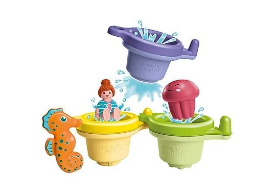 Playmobil Junior Aqua: Flydende kopper med vandsjov (71776) i gruppen LEGETØJ, BØRN & BABY / Legetøj / Legesæt hos TP E-commerce Nordic AB (D30003)