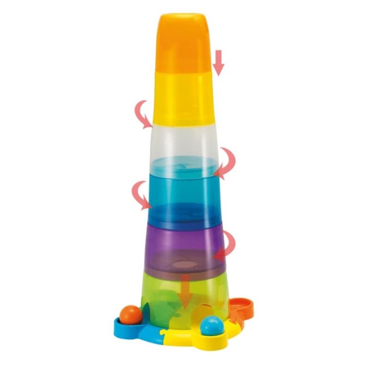 WINFUN Stack \'N Roll Fun (000737) i gruppen LEGETØJ, BØRN & BABY / Babyleg (0-3 år) / Aktivitetslegetøj hos TP E-commerce Nordic AB (D30009)
