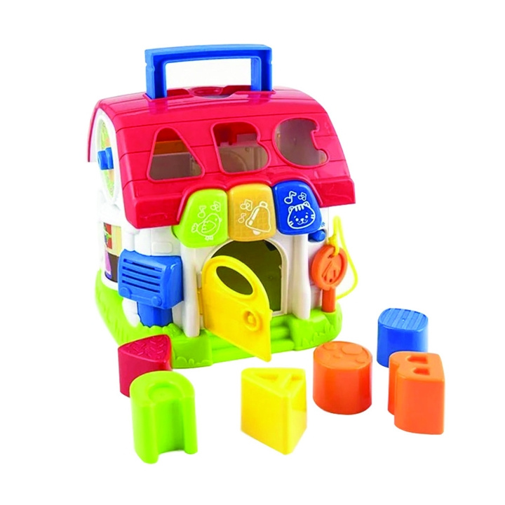 WINFUN Sort\'N Learn aktivitetshus (000772) i gruppen LEGETØJ, BØRN & BABY / Babyleg (0-3 år) / Aktivitetslegetøj hos TP E-commerce Nordic AB (D30014)