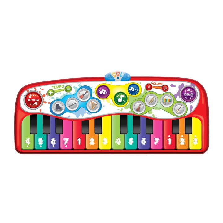 WINFUN Step-to-Play Jumbo klavermåtte (240901-NL) i gruppen LEGETØJ, BØRN & BABY / Musik, sang og billede / Instrumenter hos TP E-commerce Nordic AB (D30033)