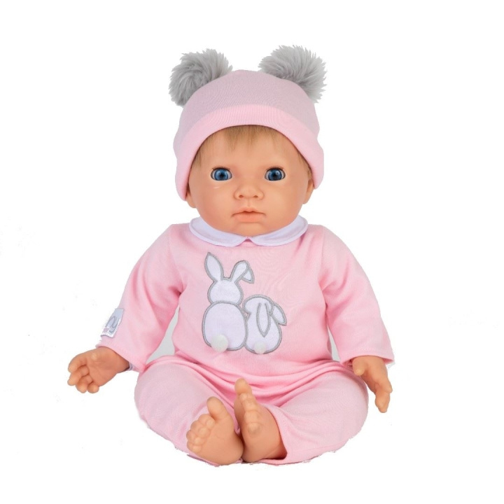 Tiny Treasure s - Dukke Pink Pom Pom m. blondt hår (30168) i gruppen LEGETØJ, BØRN & BABY / Legetøj / Docks og tilbehør hos TP E-commerce Nordic AB (D30034)