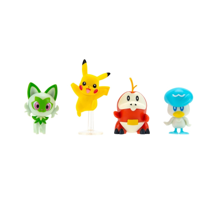 Pokémon Kampfigur - Gen IX 4 PK (PKW3402) i gruppen LEGETØJ, BØRN & BABY / Legetøj / Figurer, miniaturer og tilbehør hos TP E-commerce Nordic AB (D30039)