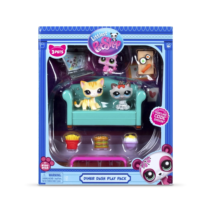 Littlest Pet Shop Diner Dash Legepakke - (00636) i gruppen LEGETØJ, BØRN & BABY / Legetøj / Legesæt hos TP E-commerce Nordic AB (D30040)
