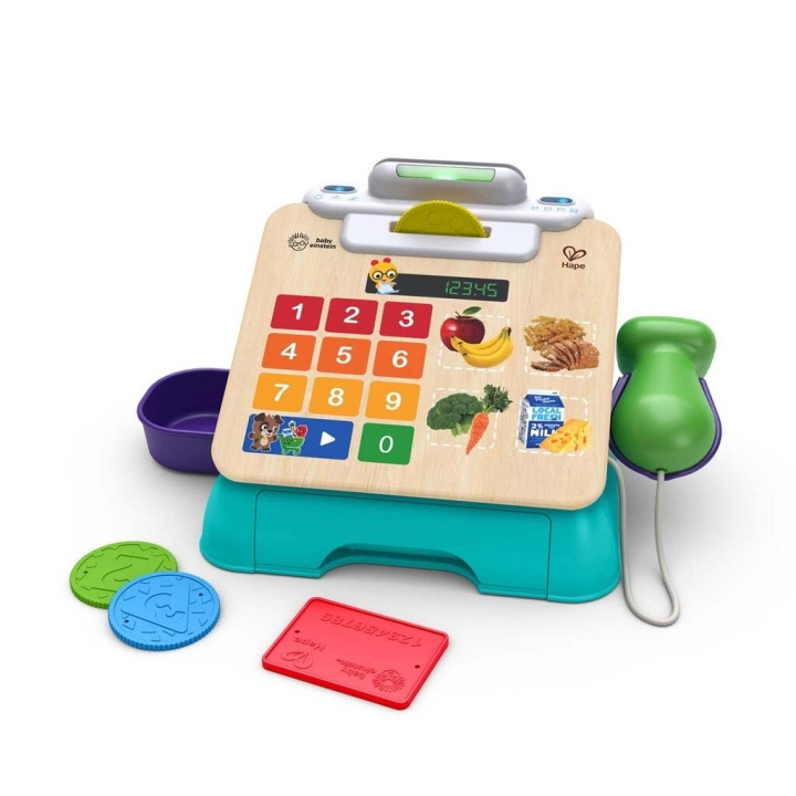 Hape Magic Touch-kasseapparat - (87-80091445) i gruppen LEGETØJ, BØRN & BABY / Legetøj / Legesæt hos TP E-commerce Nordic AB (D30045)