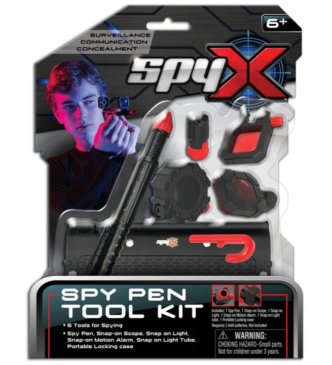 SpyX Spy Pen Toolkit i æske (20337) i gruppen LEGETØJ, BØRN & BABY / Legetøj / Action spil hos TP E-commerce Nordic AB (D30050)