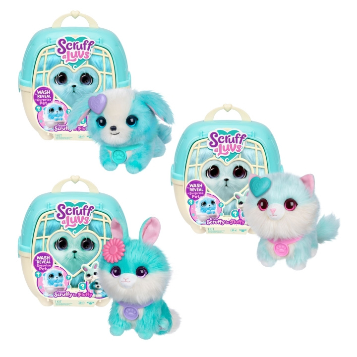 Scruff-a-Luv s - Blå (30638) i gruppen LEGETØJ, BØRN & BABY / Legetøj / Figurer, miniaturer og tilbehør hos TP E-commerce Nordic AB (D30057)