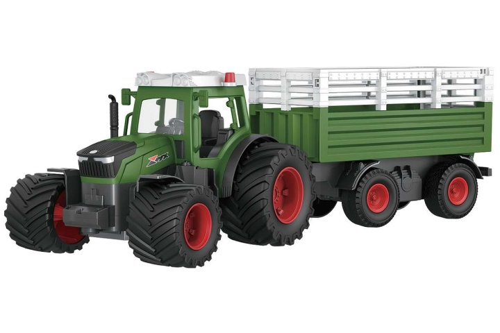 MX R/C Constructions Traktor R/C m/bøjle 2,4GHz, 3,7V Li-Ion, grøn (471477) i gruppen LEGETØJ, BØRN & BABY / Radiostyrede / Andet hos TP E-commerce Nordic AB (D30062)