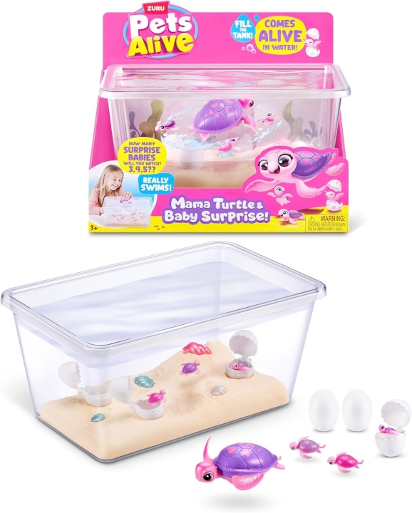Pets Alive Mama Turtle Surprise (9560) i gruppen LEGETØJ, BØRN & BABY / Legetøj / Legetøj hos TP E-commerce Nordic AB (D30079)