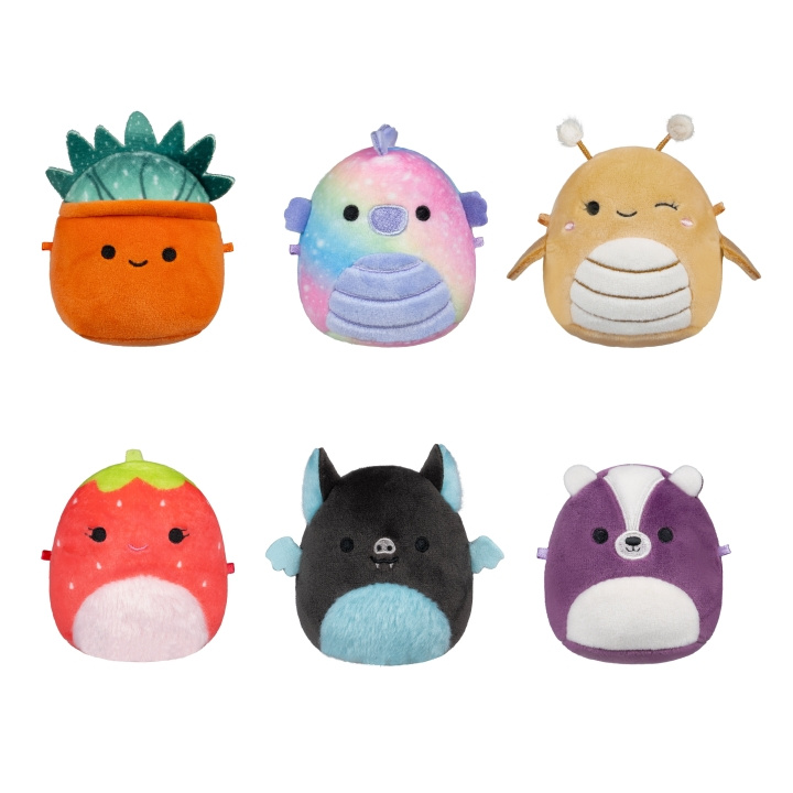 Micromallows 6 cm 6-pak plys S2 - Greer, Sloan, Emerald, Oz, Scarlet og Aldous i gruppen LEGETØJ, BØRN & BABY / Babyleg (0-3 år) / Tøjdyr hos TP E-commerce Nordic AB (D30082)